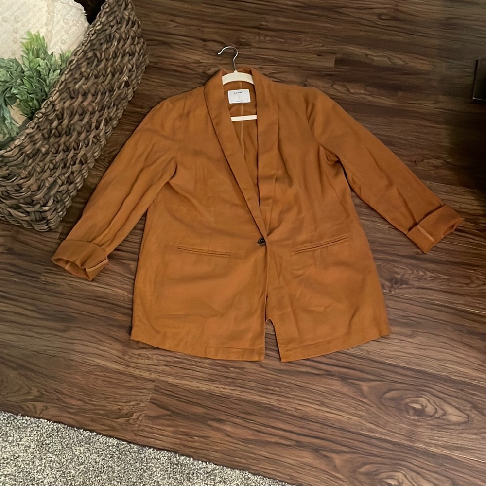 Old Navy Linen Blazer